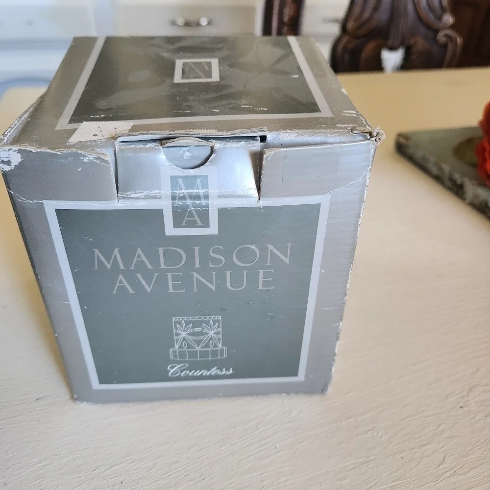 Madison Avenue Cristal candle holder